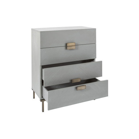 Elegant Lilly 4 Drawer Chest: Stylish Storage for Your Bedroom