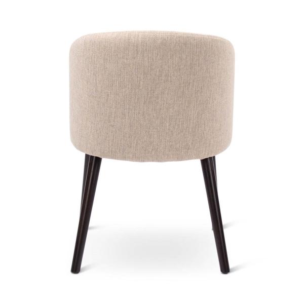 LOT armchair with round wooden legs