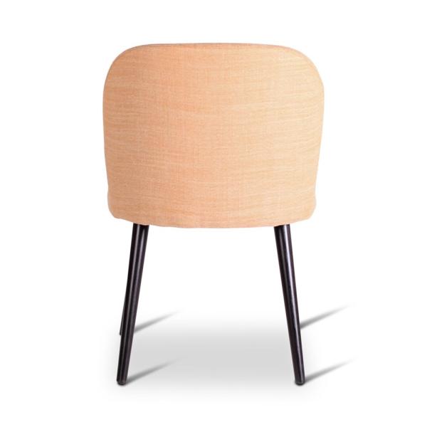 LYL chair with round wooden legs black