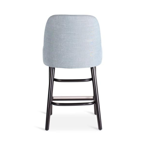 MAY counter chair with round wooden legs