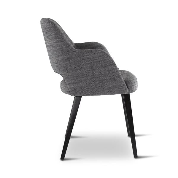MIA armchair with square wooden legs