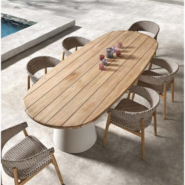 PIPA table 260x120 teak naturel