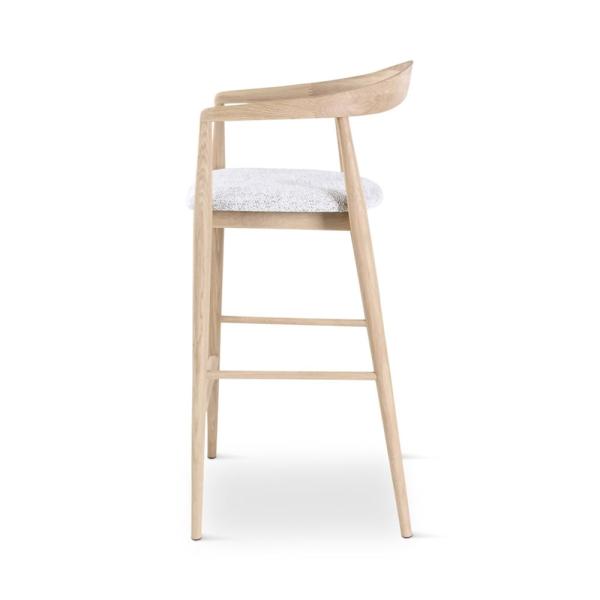 PURA bar chair oak incl cushion