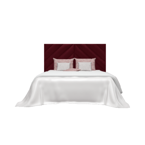 Luxurious Rose Kingsize Headboard: Elevate Your Bedroom Decor