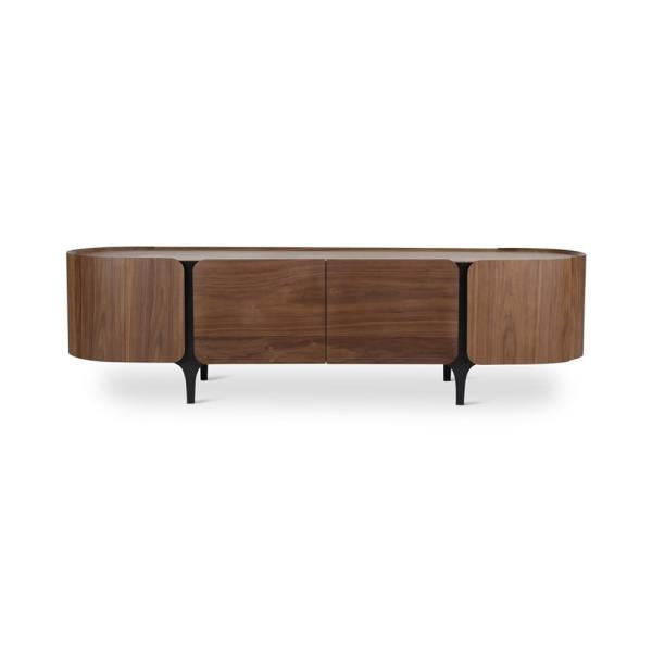 ESMAY tv unit walnut
