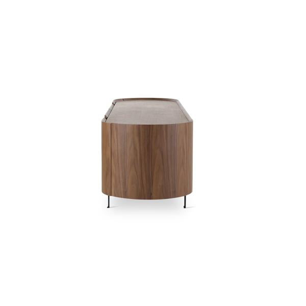 ESMAY tv unit walnut