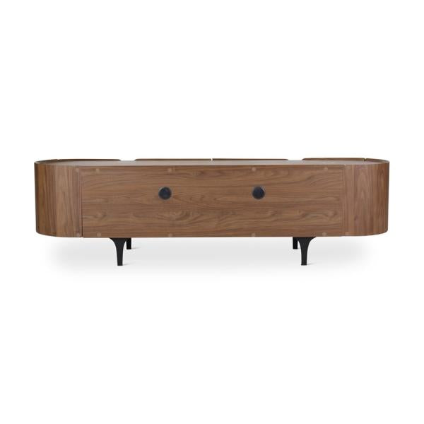 ESMAY tv unit walnut