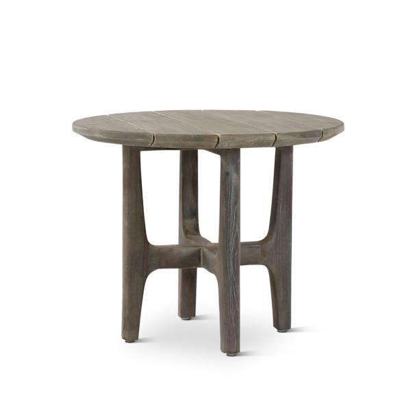 ELISA side table d60 teak grey
