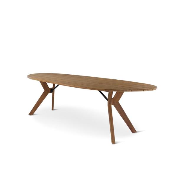 CASTOR table 300 teak naturel