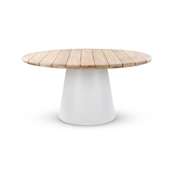 APOLLO table d150 naturel, alu sand leg