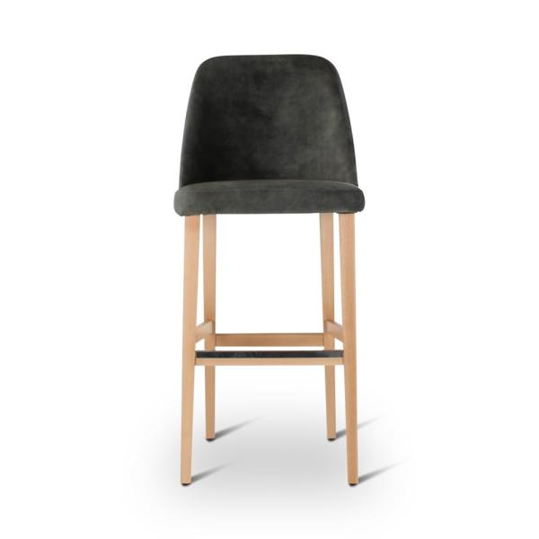 TED bar chair with square wooden legs