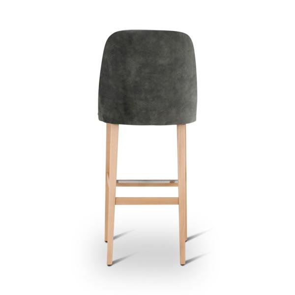 TED bar chair with square wooden legs