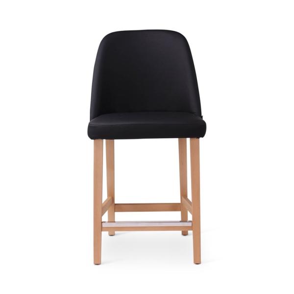 TED counter chair with square wooden legs