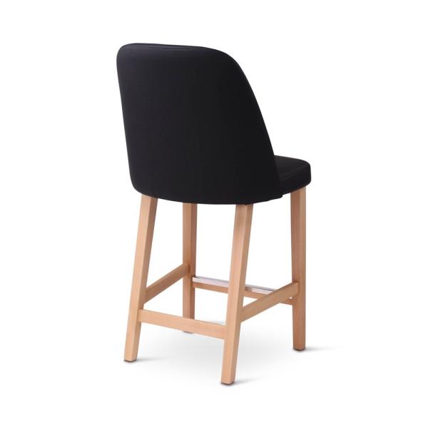 TED counter chair with square wooden legs