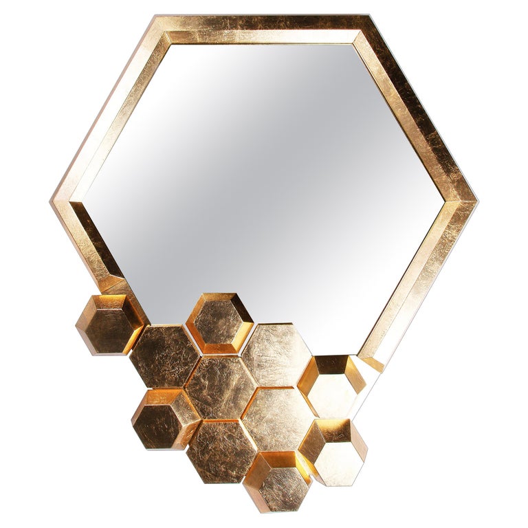 Honeycomb Limited Edition Wall Mirror, Royal Stranger | Modern Furniture + Decor