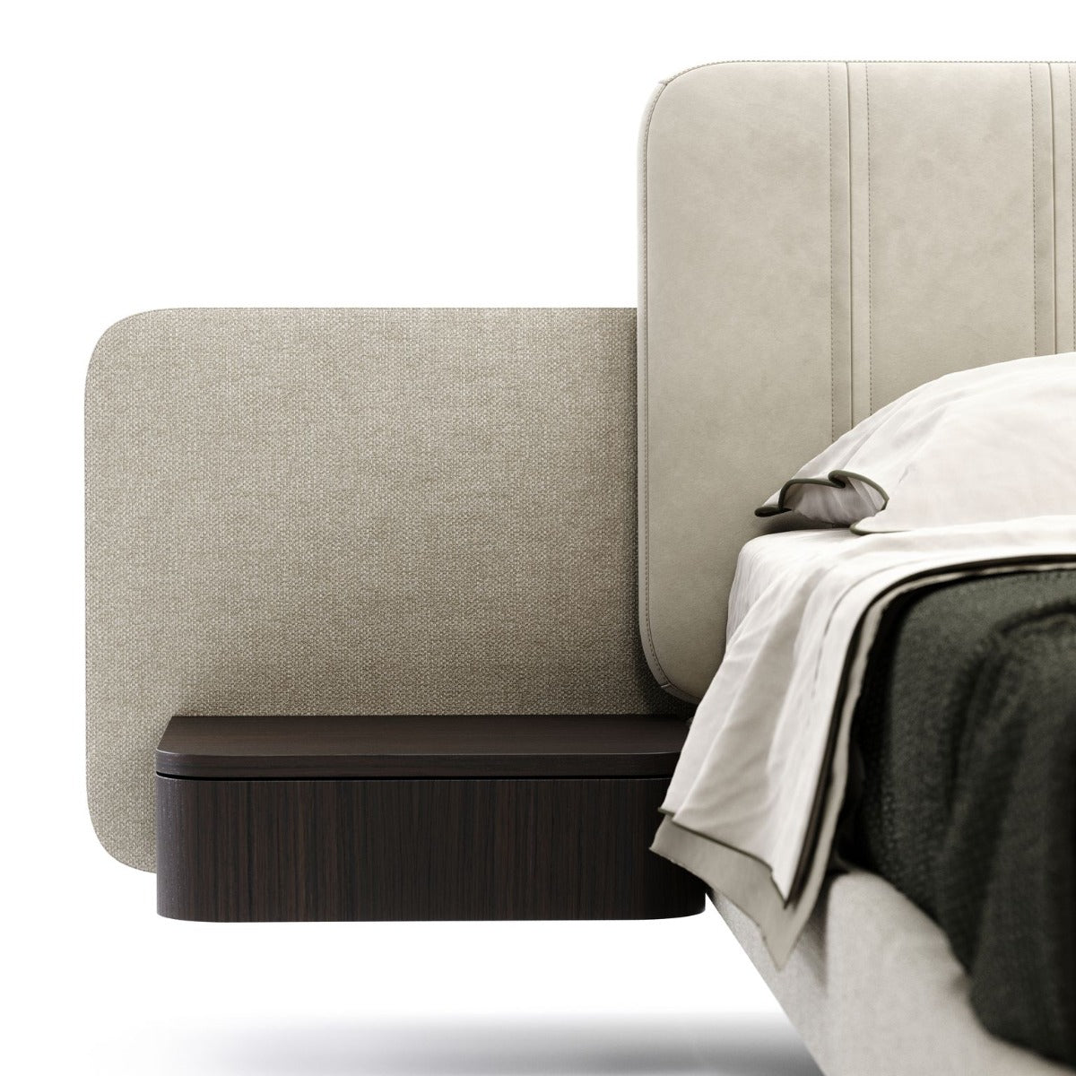 Domkapa Amanda Kingsize Bed - Customisable | Modern Furniture + Decor