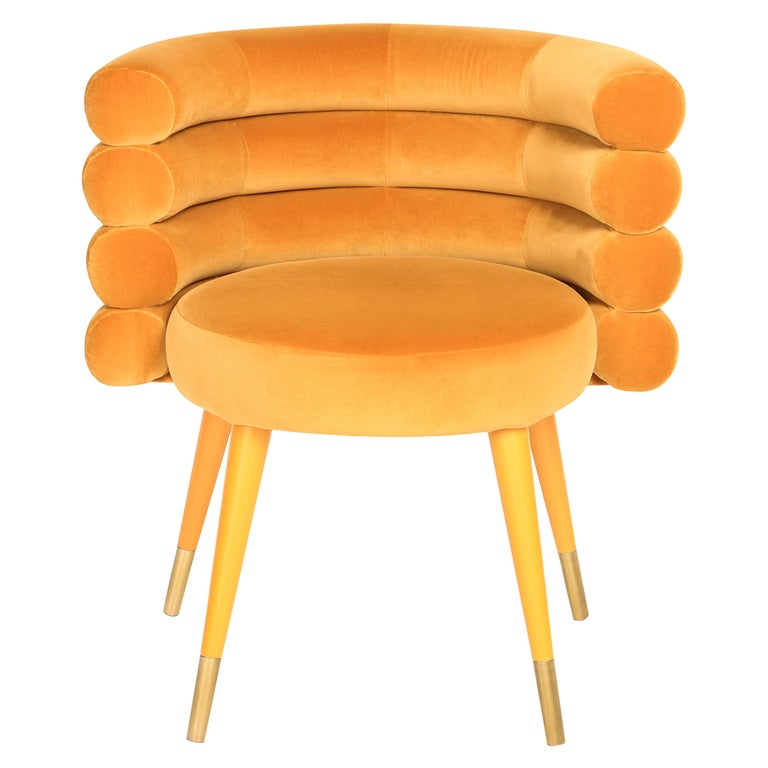 Mustard Marshmallow Dining Chair, Royal Stranger | Modern Furniture + Decor