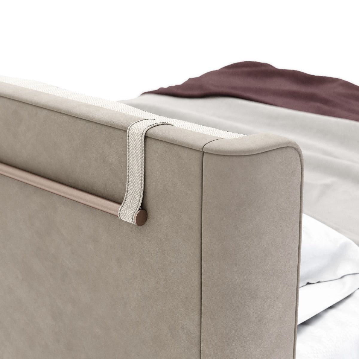 Domkapa Kelsi King Size Bed - Customisable | Modern Furniture + Decor