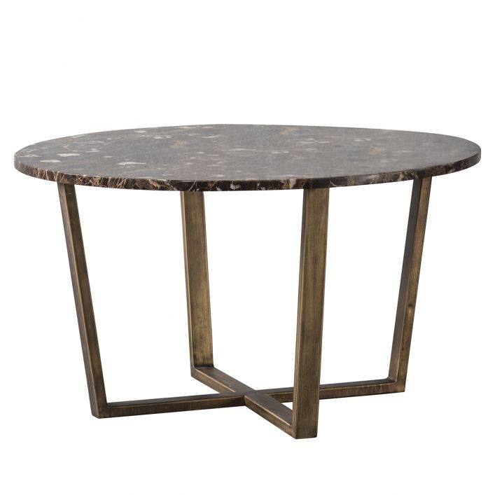 Emperor Round Coffee Table Marble | Modern Furniture + Decor