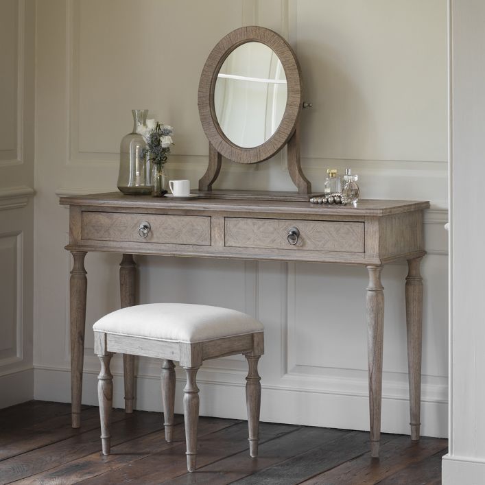 Mustique Dressing Table Mirror | Modern Furniture + Decor