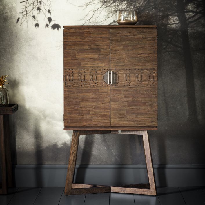 Boho Retreat Cocktail Cabinet | Modern Furniture + Decor