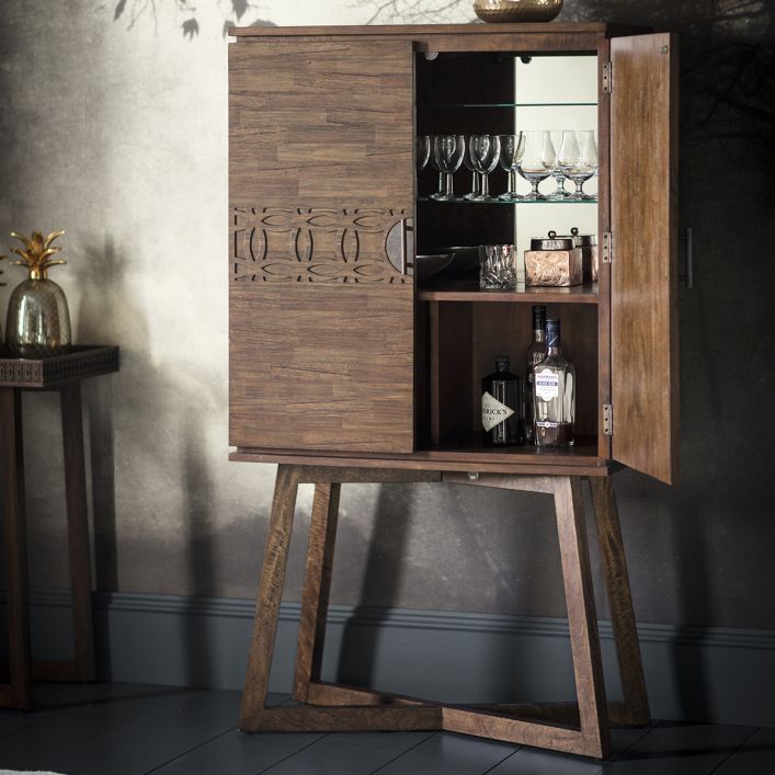 Boho Retreat Cocktail Cabinet | Modern Furniture + Decor