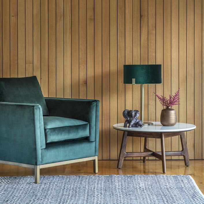 Barcelona Round Coffee Table | Modern Furniture + Decor