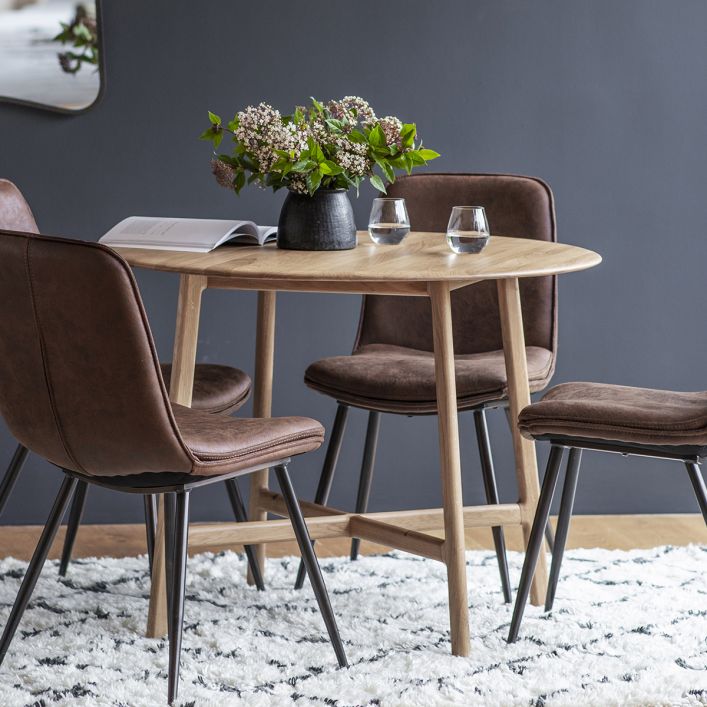 Madrid Round Dining Table | Modern Furniture + Decor