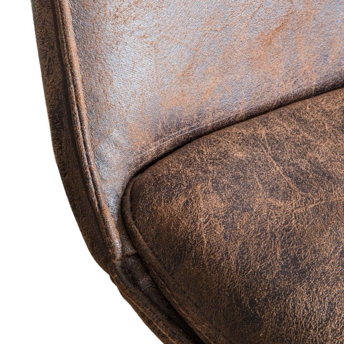 Newton Chair Brown (2pk) | Modern Furniture + Decor
