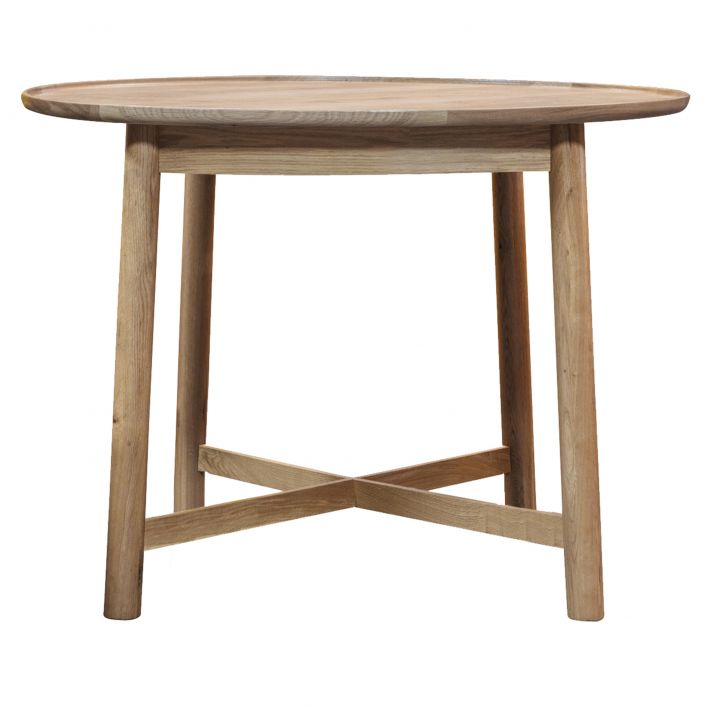 Kingham Round Dining Table Oak | Modern Furniture + Decor
