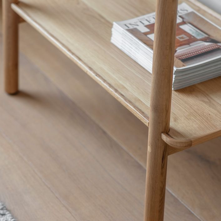 Kingham Open Wardrobe Oak | Modern Furniture + Decor