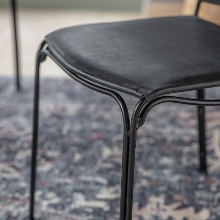 Petham Dining Chair Black (2pk) | Modern Furniture + Decor