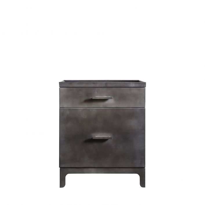 Ottinge 2 Drawer Pedestal | Modern Furniture + Decor