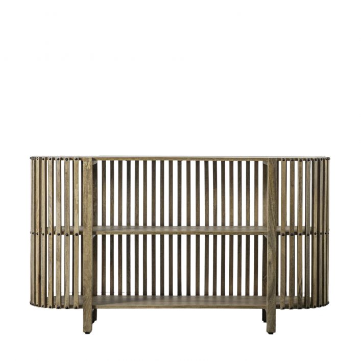 Voss Slatted Console Table | Modern Furniture + Decor