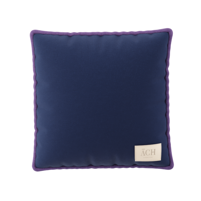 JACQUARD BLUE MAGENTA 45X45CM | Modern Furniture + Decor