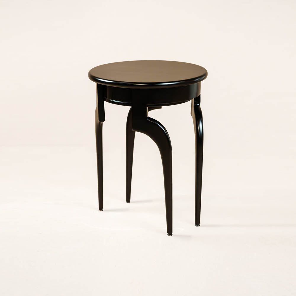 Adney Circular Curved Leg Side Table | Modern Furniture + Decor