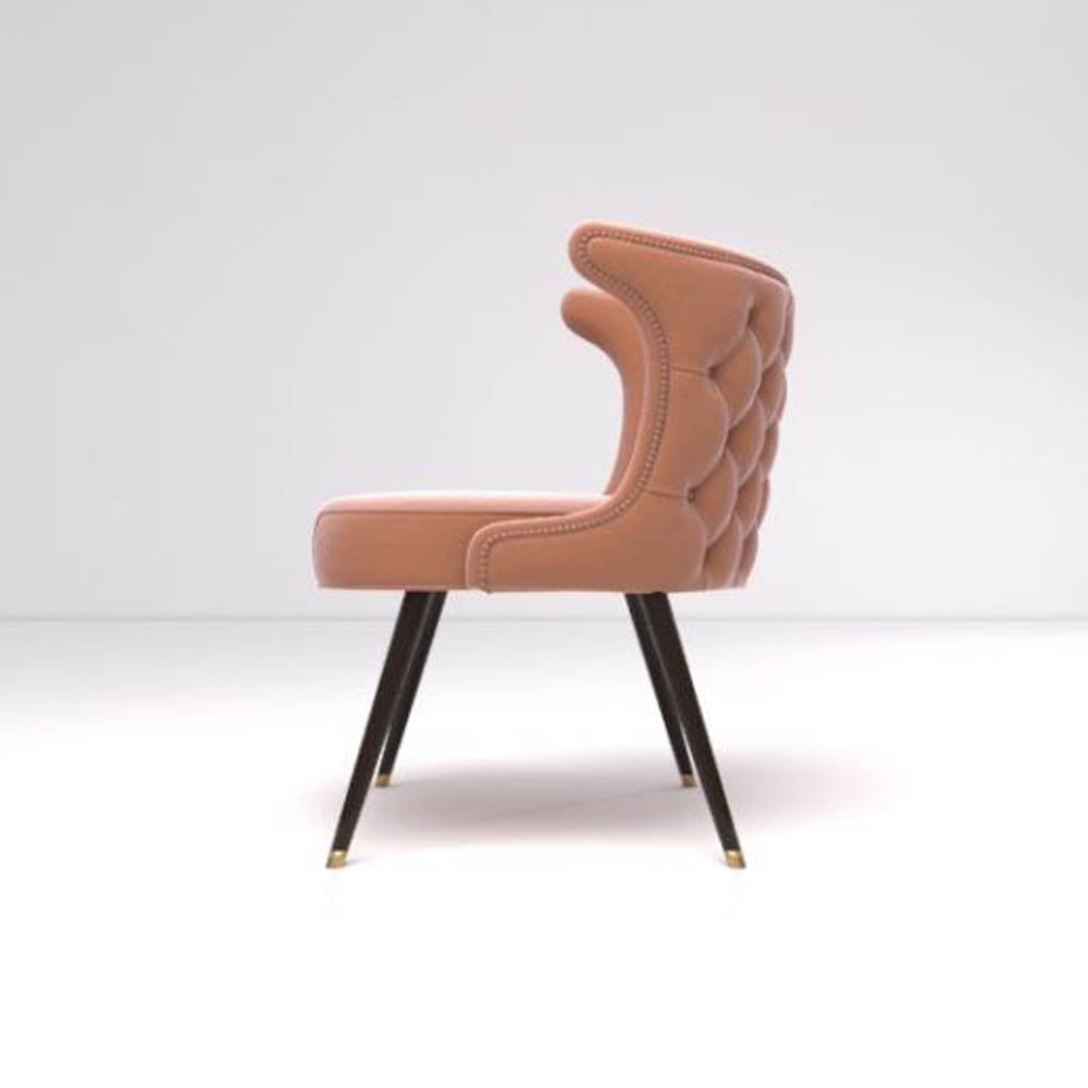 Akai Upholstered Tufted Dining Chair | Modern Furniture + Decor