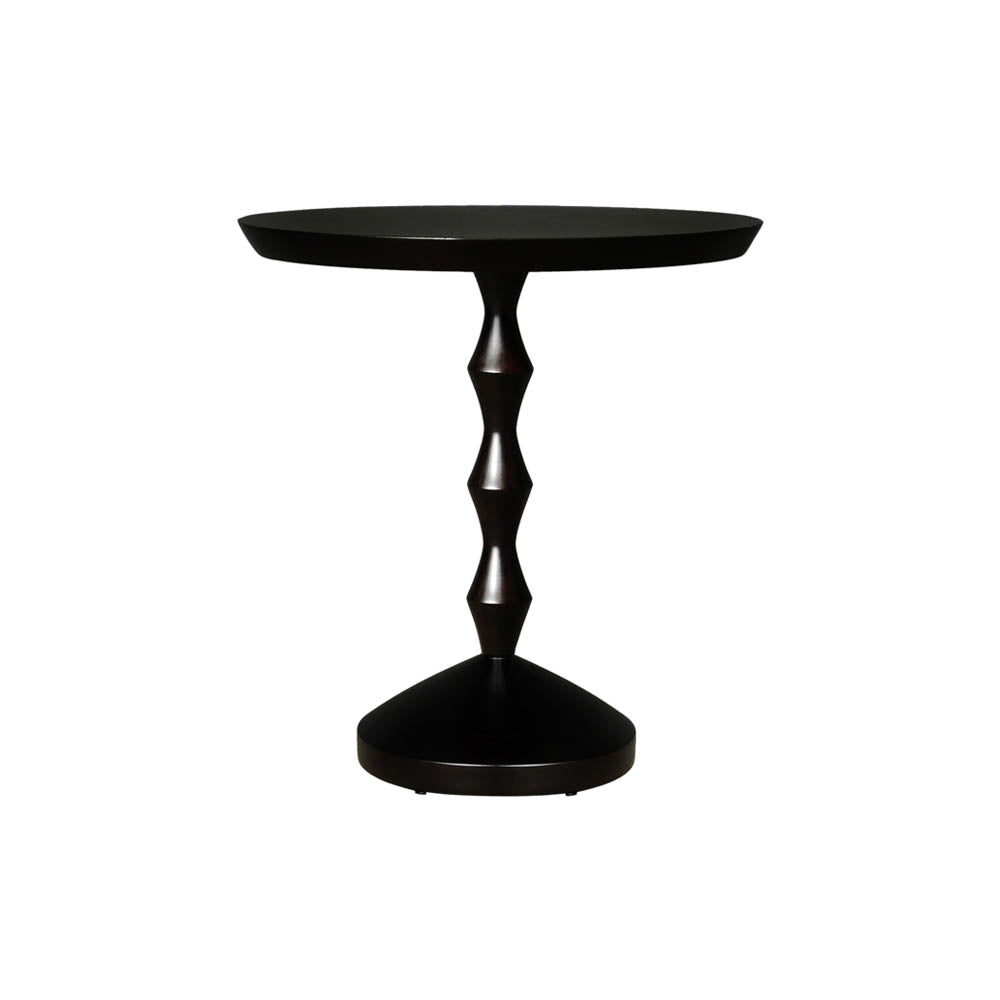 Amari Round Small Wooden Side Table | Modern Furniture + Decor