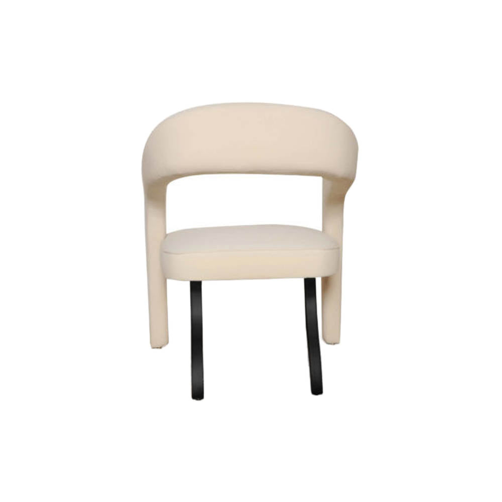 Archy Upholstered Round Back Armchair | Modern Furniture + Decor
