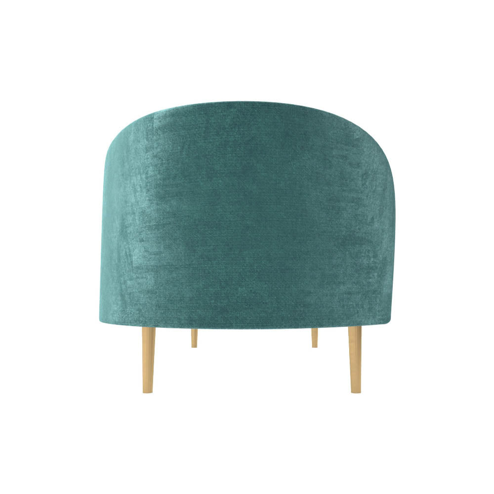 Avril Upholstered Sofa with Curved Back | Modern Furniture + Decor
