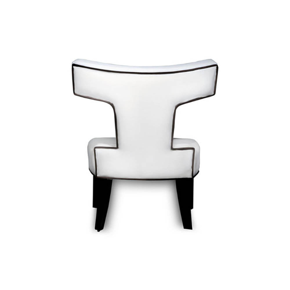 Benjamin Upholstered Curved Back Dining Chair | Modern Furniture + Decor