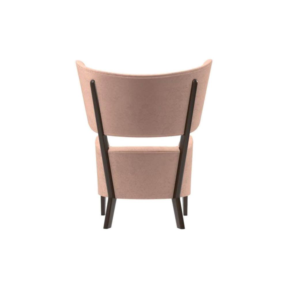 Boris Upholstered Tup Wing Back Armchair | Modern Furniture + Decor