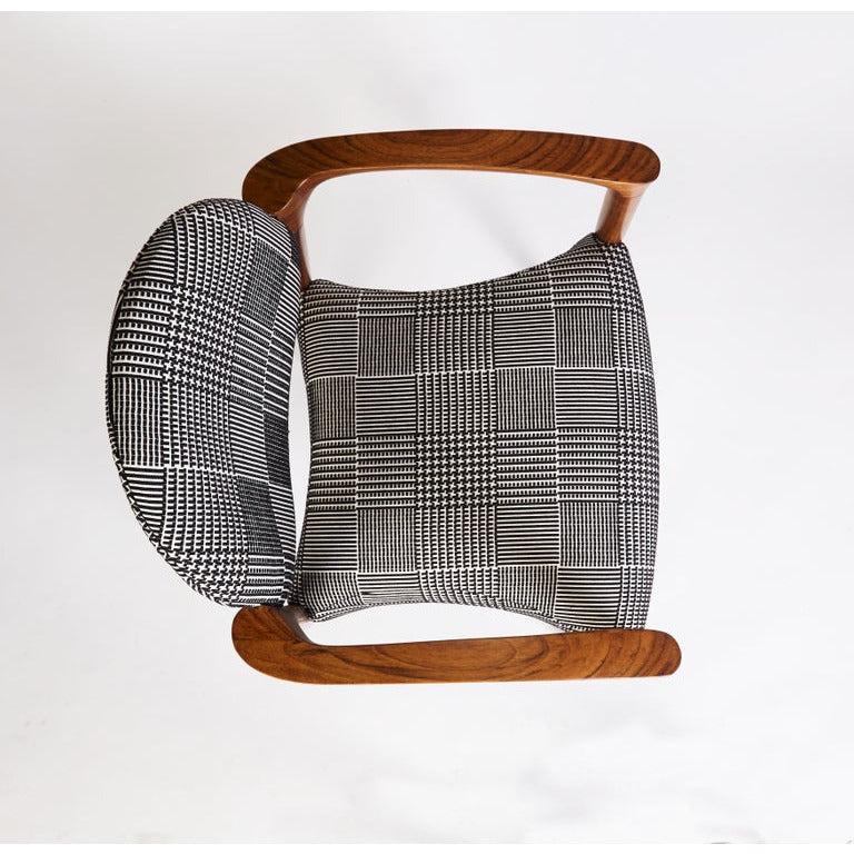 21st Century Tanoco Chair Satin Mutene | Modern Furniture + Decor