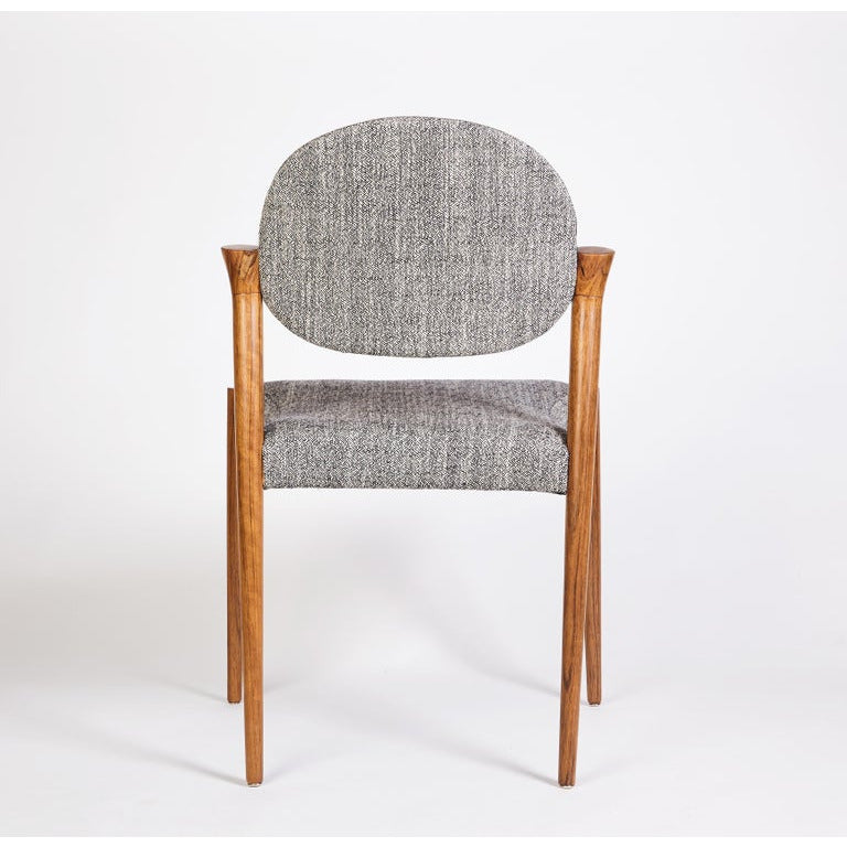 21st Century Tanoco Small Chair Mahogany Wood | Modern Furniture + Decor