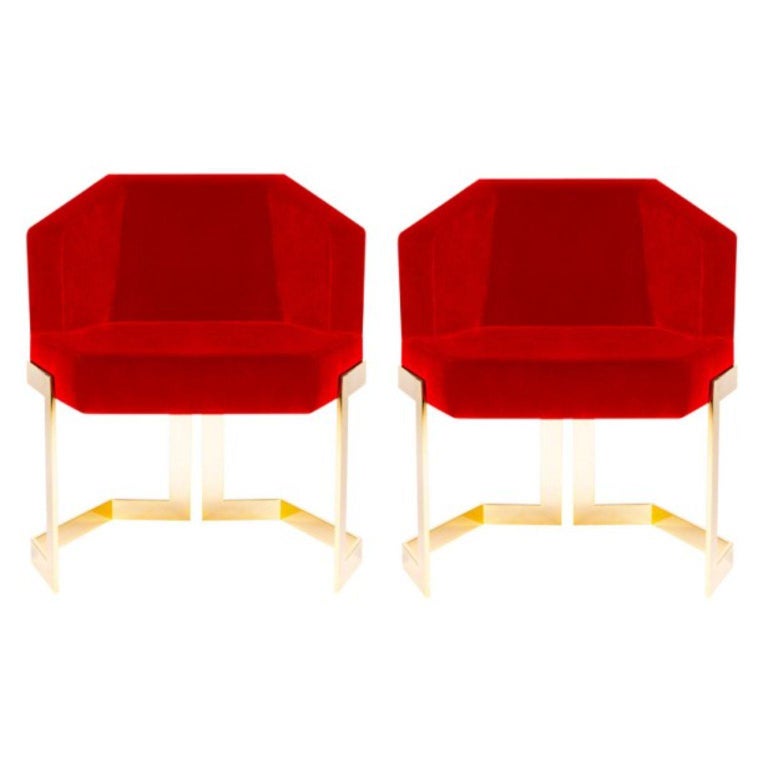 Set of 2 the Hive Dining Chairs, Royal Stranger | Modern Furniture + Decor