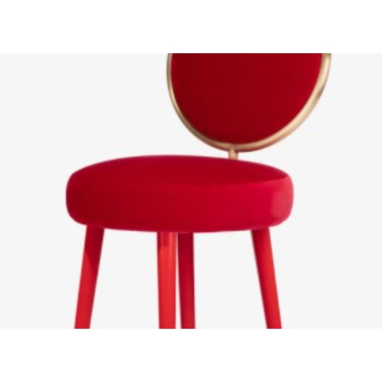 Graceful Counter Stool Red by Royal Stranger | Modern Furniture + Decor