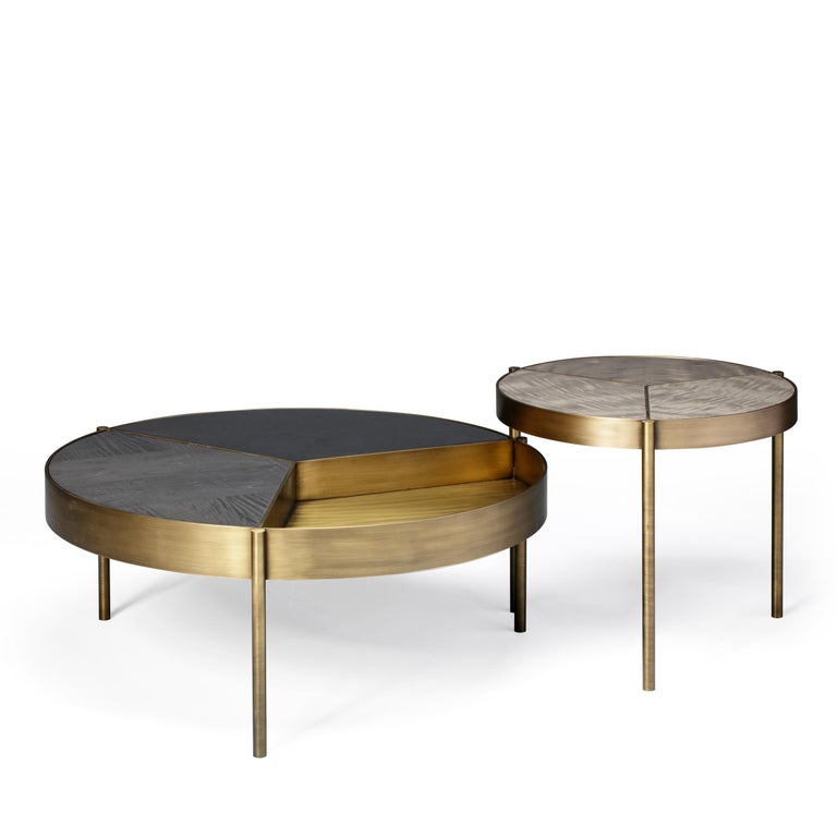 21st Century Ray Coffee Table Bronze Structure | Modern Furniture + Decor