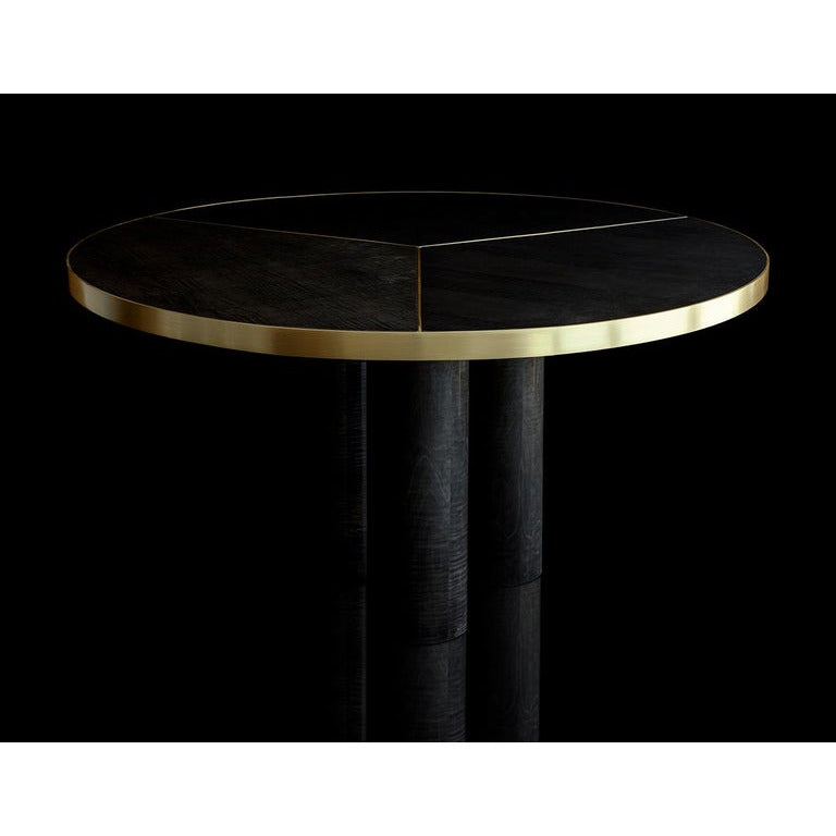 21st Century Ray Dining Table High Gloss Frisé Grey Sikomoro | Modern Furniture + Decor