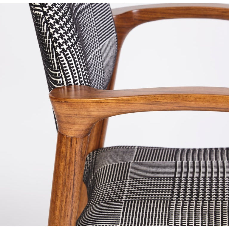 21st Century Tanoco Chair Satin Mutene | Modern Furniture + Decor