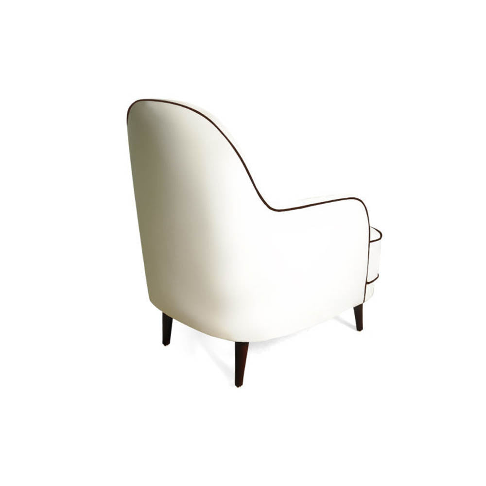 Declan Upholstered Highback Armchair | Modern Furniture + Decor